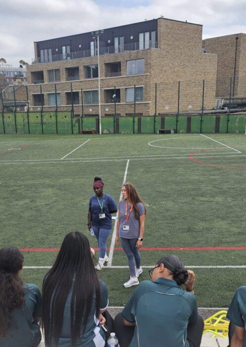 YEES facilitator delivering an emotional intelligence session
